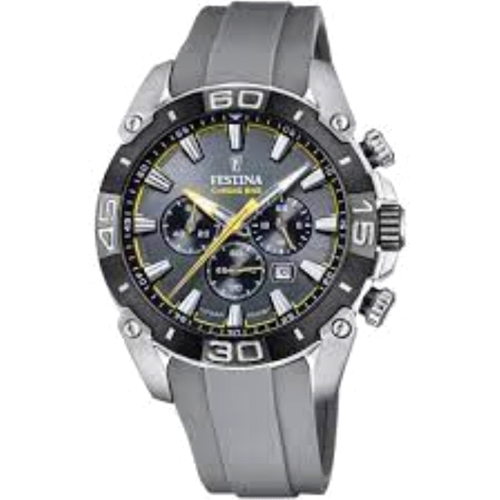 FESTINA CAB.CRONO ACE.COR.ESF.GRIS                                    