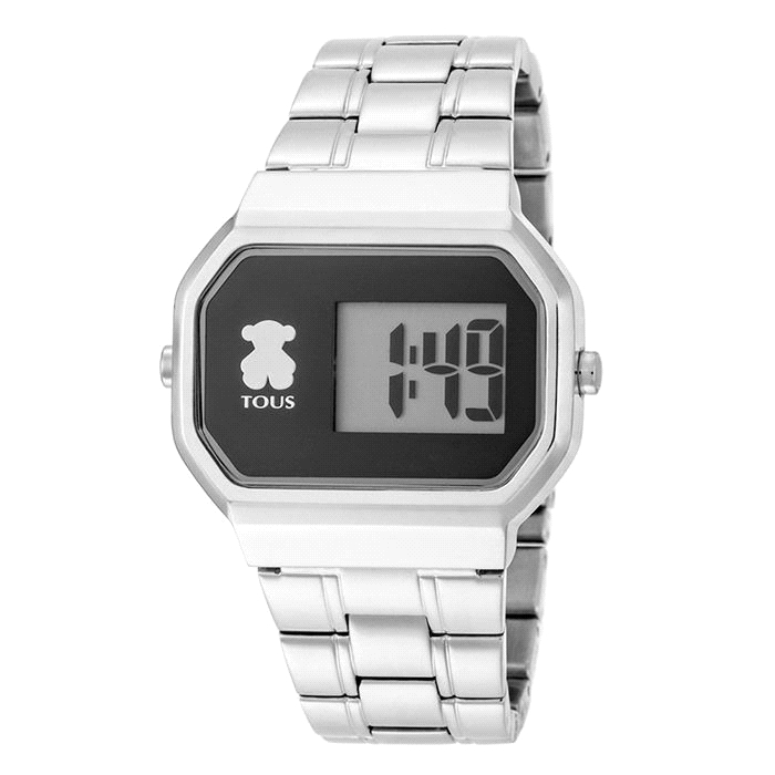 TOUS D-BEAR SS DIG, BRAZALETE ESF. NEGRA