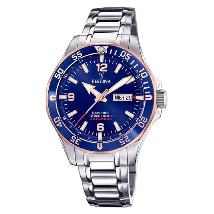 FESTINA CAB.AUTOM ACE.ESF.AZ/ROSE