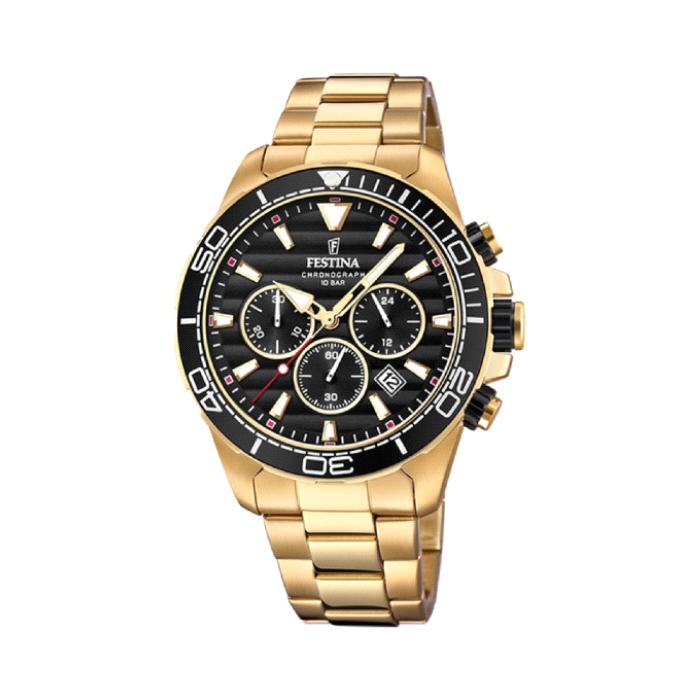 FESTINA CAB.CRONO ACE.ESF.NEGRO